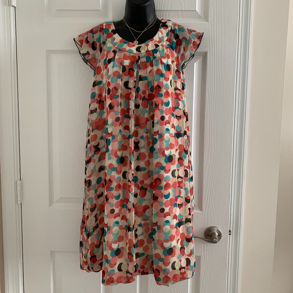I.N. Studio Women´s Multicolor Shift Dress, Size 12 - Picture 16 of 16